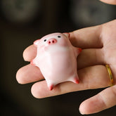 Tea Pet | Bubble Blowing Piggy for Gongfu Tea Set